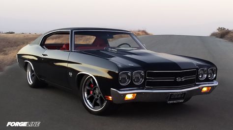 BEHOLD: The Ironworks Speed & Kustom LLC. supercharged LSA-powered 1970 Chevelle on Grip Equipped Laguna wheels finished with Graphite centers and Polished stepped-lip outers. See more at: http://www.forgeline.com/customer_gallery_view.php?cvk=910  ‪#‎Forgeline‬ ‪#‎GripEquipped‬ ‪#‎Laguna‬ ‪#‎notjustanotherprettywheel‬ ‪#‎madeinUSA‬ ‪#‎Chevy‬ ‪#‎Chevelle‬ 1970 Chevelle Ss, 70 Chevelle, Chevy Chevelle Ss, 1970 Chevelle, Old Muscle Cars, Cool Old Cars, Chevrolet Chevelle Ss, Chevy Muscle Cars, Chevy Chevelle