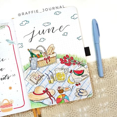 R a f a e l a on Instagram: “☀June cover page reveal☀ Hello everybody, happy first ofJune! I hope this month brings happiness, hope and warmth in your hearts! I'm…” June Bullet Journal Cover Ideas, June Bujo Cover, March Journal Ideas, Bujo Cover Ideas, June Bullet Journal Cover, June Bujo, Journal Cover Ideas, June Bullet Journal, Snacks Sandwiches