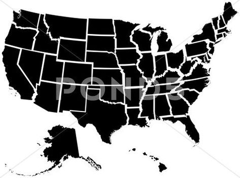 United States 50 States Map Stock Illustration #AD ,#States#United#Illustration#Stock Map Of States, Rv Decor Ideas, Map Of America, 30 Before 30, Study Things, White Photo Wall, Bible Drawing, Map Wood, Usa Independence Day