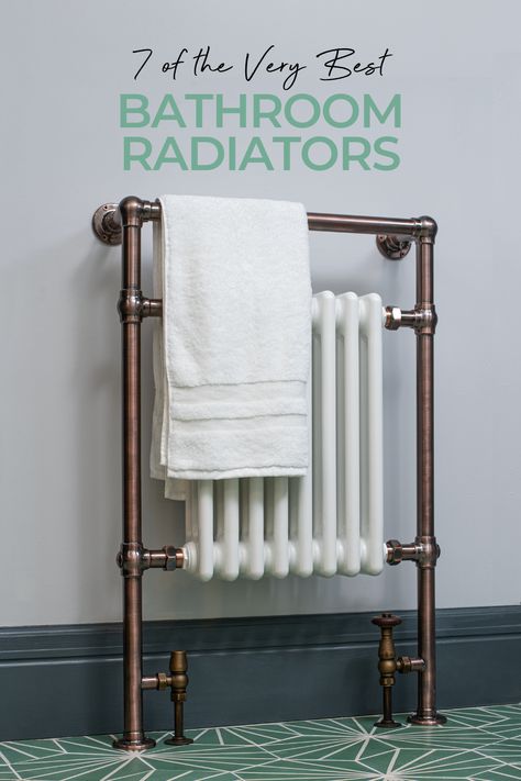 Heated Towel Racks Bathroom, Bathroom Radiator, Best Radiators, Vintage Style Bathroom, Heated Towel Rack, Central Heating Radiators, Bathroom Radiators, Vertical Radiators, Towel Radiator