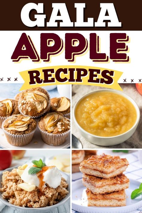 These Gala apple recipes will delight your taste buds to the core. Crisp, floral, and a little sweet, Galas are terrific for baking, cooking, and more. Rustic Apple Galette, Apple Crumb Pie, Crumb Pie, French Apple Tart, Apple Recipes Healthy, Slow Cooker Apple Butter, Autumn Dinner, Apple Galette, Apple Crumb