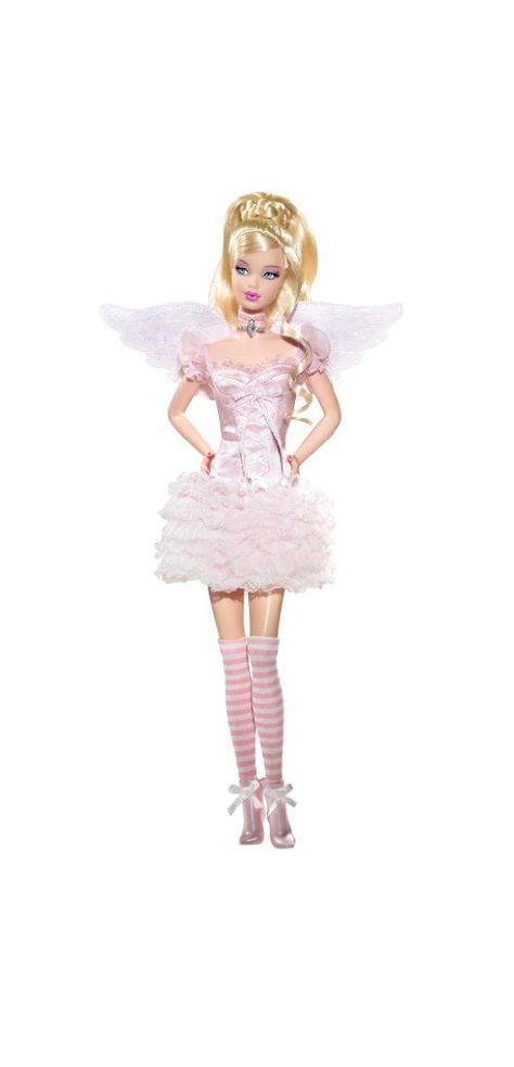 Barbie Happy Birthday, Angel Doll by Mattel Barbie Happy Birthday, Collector Barbies, Angel Barbie, Happy Birthday Angel, Creative Costume, New Barbie Dolls, Barbie Fairy, Barbie Books, Barbie Collector Dolls