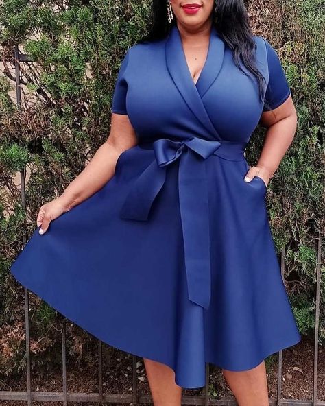 Wrap dress with belt & pockets Size: 1X - 3X. Color: Navy and Royal blue Description: Super techno wrap front dress with belt and pockets. 🛍️ Shop online: https://www.kingsandqueensclothier.shop/products/wrap-dress-with-belt-pockets Wrap Front Dress, Dress With Belt, Shop Products, Pocket Size, Front Design, Royal Blue, Wrap Dress, Autumn Fashion, Dress Outfits