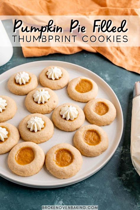 Punkin Pie Recipe, Pumpkin Pie Cookies Recipe, Pie Night, Desserts Board, Pumpkin Creations, Sweet Potato Cupcakes, Dinner Board, Pumpkin Pie Cookies, Fall Cookie Recipes