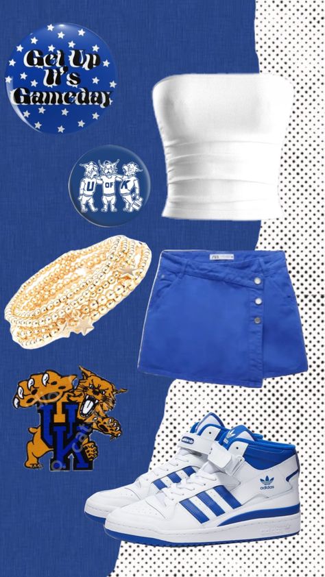 Kentucky Game Day, Stranger Things Dress, Game Day Fashion, Rush Week Outfits, College Gameday Outfits, Kentucky Football, Rush Outfits, College Game Days, Football Game Outfit