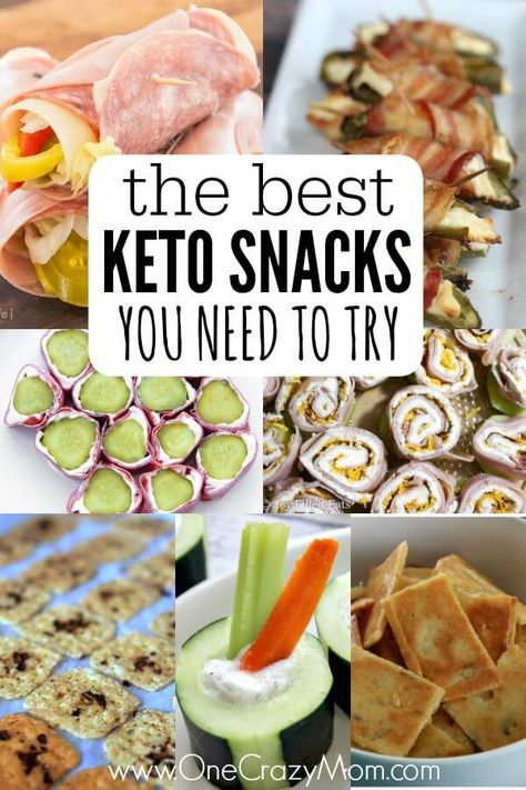 We have the best keto snacks to help you stay on track with the ketogenic diet. These Keto diet snacks are tasty and filling. Even better, the recipes for Ketogenic snacks are simple and easy. Give these Keto friendly snacks a try! #KetoSnacks #ketodiet #ketogenicsnacks #ketodietsnacks #onecrazymom Keto Friendly Snacks, Ketone Recipes, Best Keto Snacks, Good Keto Snacks, Keto Diet Snacks, Breakfast Low Carb, Overnight Oat, Ketogenic Diet Meal Plan, Diet Snacks