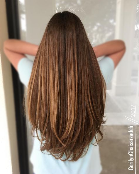 Gaining trust from a young woman, with a trim and subtle long layers on this beautiful virgin hair. Color by nature.....melt and sombre'. Hair by @gerilynghaisarzadehphd #capricciriccisalon #winterparksalon #hairofinstagram #allaboutdahair #topsalonorlando #winterparkbalayage #sombre #virginhair #longhair #longlayers #winterparkbalayage #naturalcolor #colorbynature #orlandobalayage #haircolortrend #bestbalayageorlando #bestbalayagewinterpark #beautifulhair @thehospii @hairstylist_tribe #moder... Subtle Long Layers, Haircuts For Long Hair Straight, Virgin Hair Color, Long Layered Haircuts, Long Brown Hair, Haircuts Straight Hair, Long Layered Hair, Hairdo For Long Hair, Haircuts For Long Hair