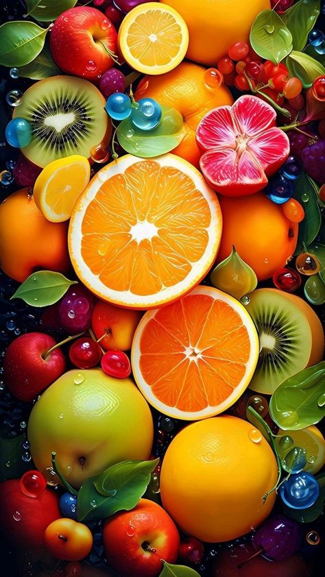 Colourful Wallpaper Iphone, Iphone Wallpaper Stills, Iphone Wallpaper Landscape, Flowers Photography Wallpaper, Iphone Wallpaper Hd Nature, Fruit Wallpaper, Android Wallpaper Flowers, Fruit Photography, Different Fruits