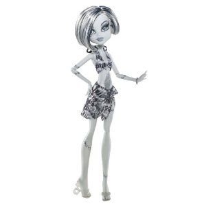 Limited Edition Monster High Frankie Stein Doll $4 Monster High Skull Shores, All Monster High Dolls, Monster High Skull, Howleen Wolf, Arte Monster High, Black Cover Up, Frankie Stein, Lagoona Blue, Dream Doll