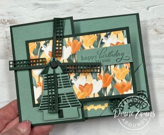 Windmill Cards, Hello Ladybug, Tulips Card, Card Scrapbook, Tulip Fields, Spring Cards, Day Challenge, Stamping Up Cards, June 22