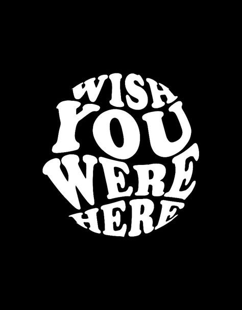 White and black Neck Deep, Wish You Were Here, Wish You Are Here, Graffiti, White And Black, Wallpapers, Collage, Pins, White