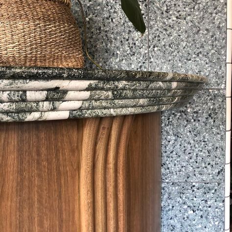 Jonathan Richards on Instagram: “Bar top details at Rose Bay Hotel.” Marble Bar Top, Rose Bay, Marble Bar, Joinery Details, Arch Interior, Id Design, Bar Top, Commercial Interior Design, Fireplace Wall