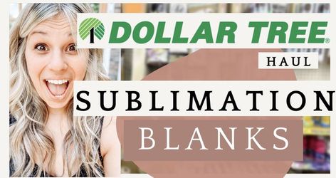 Sublimation Blanks that are cheap to find at Dollar Tree, Shop with me, Sublimation Dollar Tree Haul Things You Can Sublimate On, Dollar Tree Sublimation, Dollar Tree Cricut, Sublimation Items, Sublimation Gifts, Dollar Tree Haul, Sublimation Ideas Projects Inspiration, Colorful Wreath, Shopping Haul