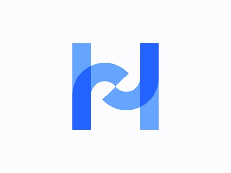 H monogram for legal agreement platform pt.2 by Vadim Carazan for Carazan Brands on Dribbble H Logo Design Letter, H Monogram Logo, Hr Logo, Letter H Logo, Logo H, Logo Design App, Unique Logos, H Monogram, Geometric Logo Design