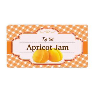 Classic Style Jam Jelly Traditional Apricot Jam Label Jelly Gift, Jam Labels, Jam Label, How To Make Jelly, Apricot Jam, Homemade Jam, Microsoft Word Templates, Shipping Label, Jams & Jellies