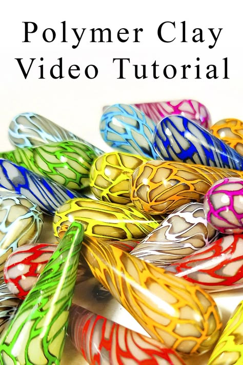 Diy Polymer Beads, What Is Polymer Clay, How To Make Polymer Clay Shiny, Polymer Clay Beginner Tutorials, How To Make Polymer Clay Jewelry, Making Polymer Clay Beads, How To Make Polymer Clay Canes, Free Polymer Clay Tutorials, Polymer Clay Jewelry Ideas Inspiration