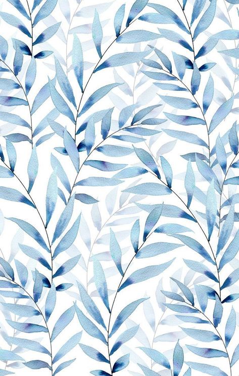 blue floral pattern Peaceful Backgrounds, Blue Background Wallpapers, Wallpaper Estetika, Wallpaper Tumblr, Iphone Backgrounds, Trendy Wallpaper, Design Geometric, Wallpaper Free, Phone Wallpaper Images