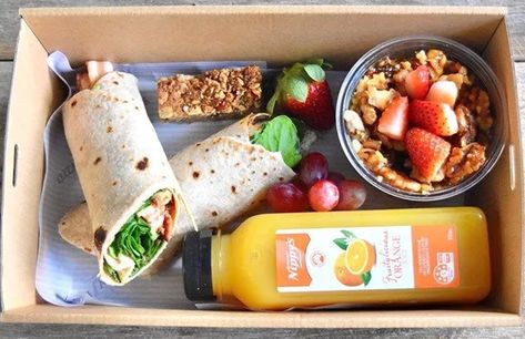 Lunch Box Catering - Elizabeth Andrews Corporate Catering Lunch Business Ideas, Catering Packaging Ideas, Individual Breakfast Boxes, Lunch Box Business Ideas, Boxed Breakfast Ideas, Iftar Box Ideas, Corporate Lunch Box Ideas, Corporate Lunch Ideas, Breakfast Boxes To Go