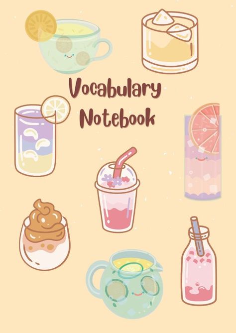 It is important to keep a record of new words as you are learning the language. 


Vocabulary Notebook: Build Your Own Dictionary - LearningNew Words - Size 7x10 in – 120 Pages - Summer Drinks Cover

#LanguageStudySheet #LanguageLearning #NewLanguage #VocabularyNotebook #Korean #Chinese #Japanese #LanguageStudy Cute Binder Ideas, Language Learning Notebook, Grammar Notebook, Vocabulary Journal, Vocabulary Notebook, Korean Vocabulary, Language Journal, Drink Covers, Korean Writing