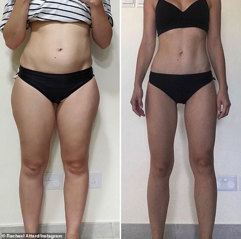 How to get rid of love handles: Personal trainer reveals her tips and tricks to slim your hips | Daily Mail Online Rachael Attard, Reduce Thigh Fat, 12 Minute Workout, Exercise To Reduce Thighs, Tone Thighs, Lean Legs, Slim Hips, Thigh Muscles, Thigh Fat