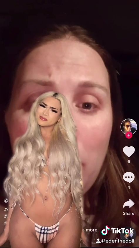 Eden The Doll(@edenthedoll) on TikTok: My response ❤️ #trans Tiktok Comments, Angels And Demons, The Doll, Eden, No Response, Dolls, Quick Saves