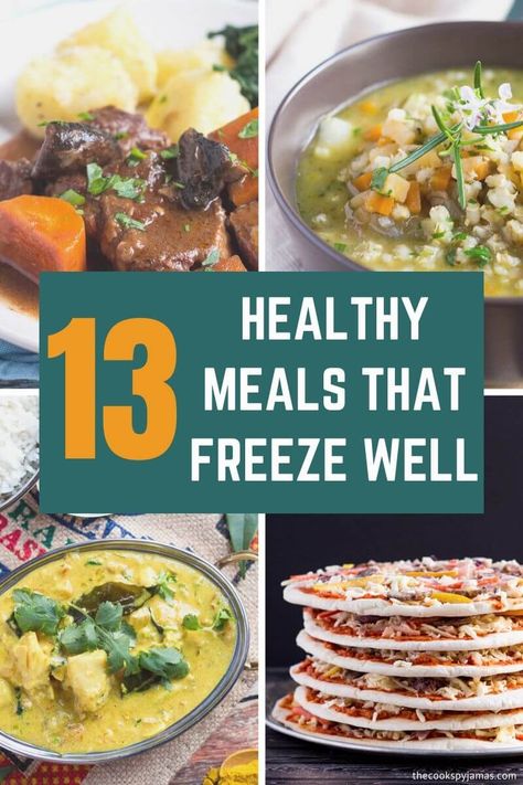 Homemade Frozen Meals, Sweet Potato Feta, Meals That Freeze Well, Meals You Can Freeze, Caramelized Onion Tart, Ramadan Meals, Frozen Lunches, Meals To Freeze, Winter Vegetable Soup