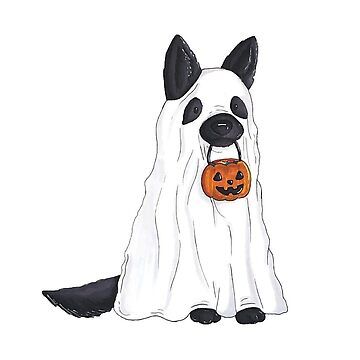 Cute Halloween Ghost, Ghost Dog, Sticker Cute, Halloween Ghost, Cute Halloween, Vinyl Decal, Ghost, Vinyl, Cars