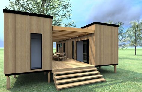 Shipping Container Houses Ideas, Shop, Garage, Workshop, Etc Container Homes Australia, Cargo Container Homes, Shipping Container Home Designs, Storage Container Homes, Container Cabin, Shipping Container House Plans, Container Buildings, Building A Container Home, Container Architecture