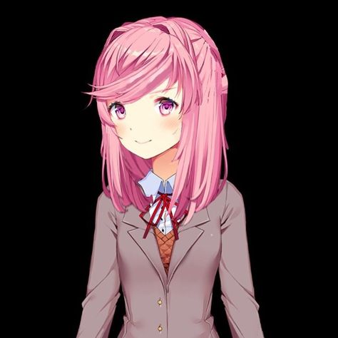 Ddlc Sprites, Natsuki Ddlc, Oki Doki, Doki Doki, Literature Club, Me Me Me Song, Down Hairstyles, So Pretty, All Pictures