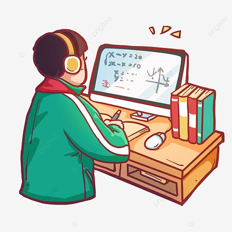 Math Vector, Teaching Clipart, Student Clipart, Education Poster Design, Banner Background Hd, Working Drawing, Student Drawing, Online Student, Poster Drawing