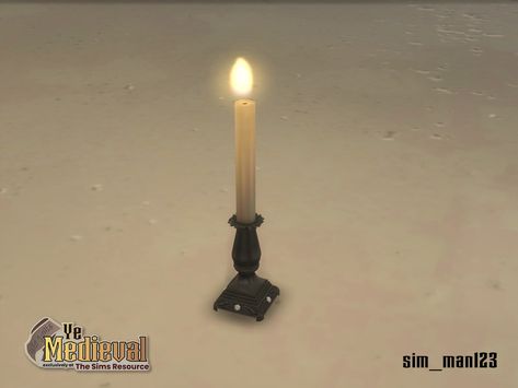 Sims 4 Cc Functional Candles, Candle Cc Sims 4, Sims 4 Cc Candles, Octopus Lamp, Game Codes, Candle Table, Sims Community, Black Candles, Cc Finds