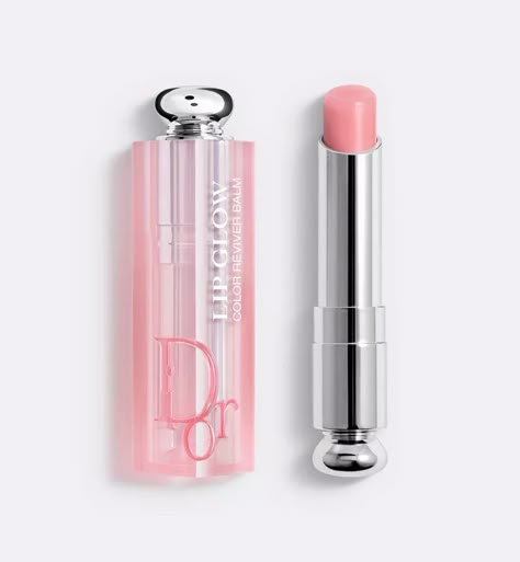 Dior Lip Glow lip balm: hydrates the lips for 24h* | DIOR Christian Dior Lipstick, Dior Lipgloss, Penyimpanan Makeup, Glow Balm, Dior Addict Lip Glow, Dior Lip Glow, Dior Lip, Dior Lipstick, Dior Addict Lip