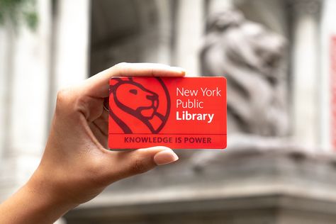 Get free access to resources and services with a New York Public Library card. Lending Library, City Library, Education For All, Free Library, Library Card, Knowledge Is Power, New York Public Library, History Lessons, Free Things