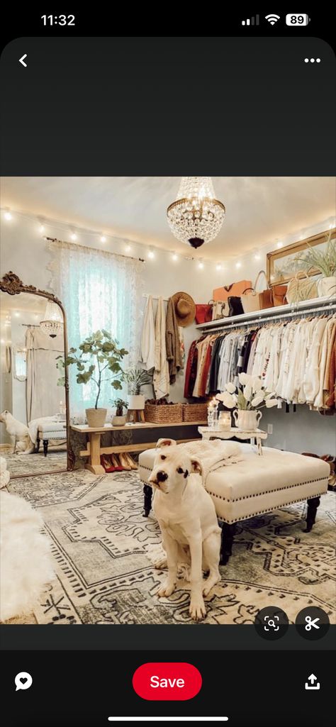 Closet Rug Ideas, Boho Walk In Closet, Turning A Bedroom Into A Walk In Closet, Bedroom Into Closet, Spare Room Walk In Closet, Spare Bedroom Closets, Tiny Bedrooms, Closet Decor, Closet Room