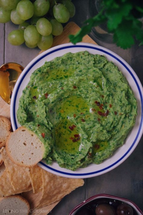 Simple Bean Dip, Roasted Chili Peppers, Cannellini Bean Dip, Easy Bean Dip, Marinated Cheese, Dinner Party Appetizers, Cannellini Bean, Bean Dip, Party Appetizers