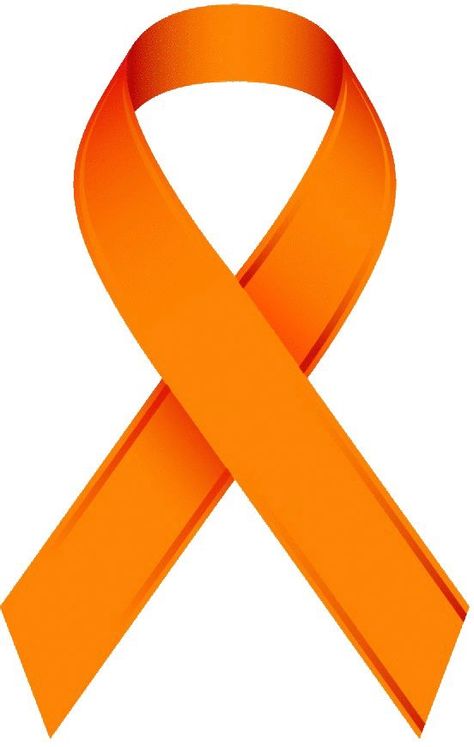 Spinal Cord Anatomy, Ribbon Clip, Ms Awareness, Orange Ribbon, Awareness Ribbon, Awareness Ribbons, Ribbon Colors, Ribbon, Clip Art