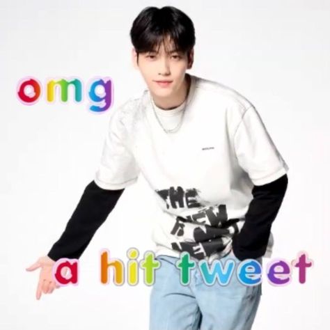 Omg A Hit Tweet, Txt Meme, Laugh Track, Txt Memes, Txt Moa, Kpop Meme, Meme Template, Choi Soobin, Dream Boy