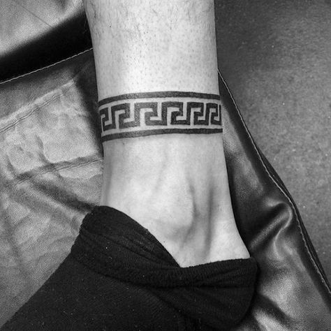 Mens Ankle Band Tattoo Design Inspiration Ankle Band Tattoo, Ankle Tattoo Men, Leg Band Tattoos, Band Tattoos For Men, Tattoo Band, Ankle Tattoo Designs, Band Tattoo Designs, Band Tattoos, Tattoo Trend