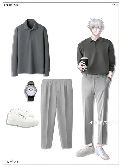 Outfit Cowok, Guys Fashion Casual, Mens Smart Casual Outfits, Outfit Korean Style, Minimalist Fashion Men, Trendy Boy Outfits, Classy Outfits Men, Smart Casual Men, Mens Casual Dress Outfits