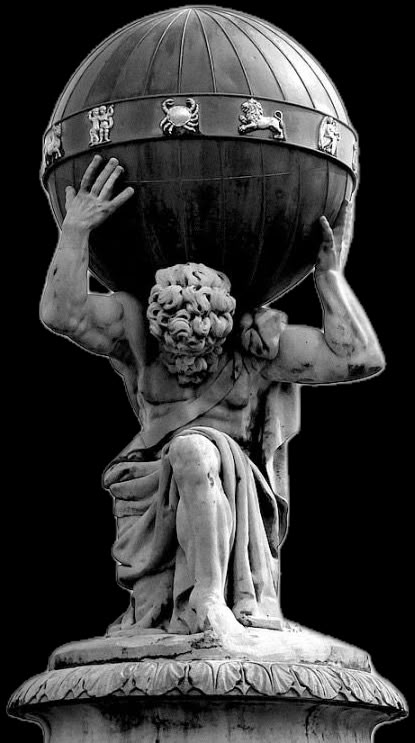 Atlas Sculpture, Grafics Design, Atlas Tattoo, Chicano Tattoos Sleeve, Castle Howard, Statue Tattoo, Ancient Greek Sculpture, Greek Mythology Tattoos, Greek Statues