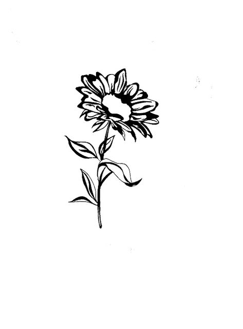 Rose Tattoo Patchwork, Sunflower Drawing Simple Tattoo Ideas, Abstract Patchwork Tattoos, Sunflower Tattoo Line Art, Sunflower Flash Tattoo, Sunflower Tattoo Linework, Black Sunflower Tattoo, Sunflower Line Drawing Tattoo, Sunflower Drawing Simple