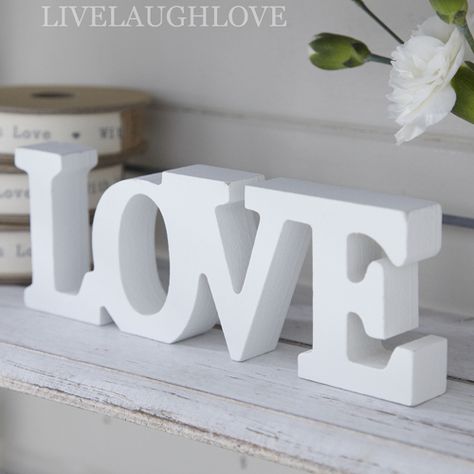 love Country Accessories, Vintage Nautical Decor, Shabby Chic Accessories, Personalised Wooden Gifts, Wooden Words, Vintage Inspired Decor, Cement Crafts, Corner House, Hanging Hearts