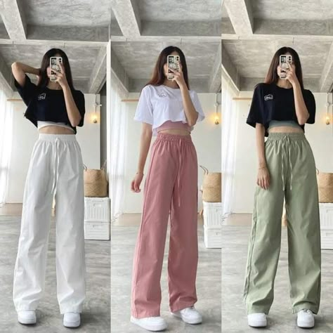 Lower Outfit For Women, Lower For Women Outfit, Simple Style Outfits, Color Combos Outfit, Clueless Outfits, Outfit For Women, Fashion Top Outfits, Korean Casual Outfits, Trendy Dress Outfits