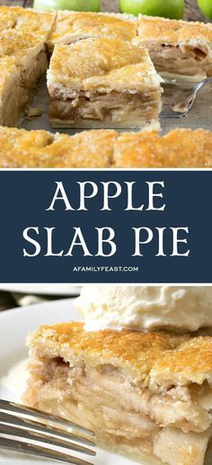 Sheet Pie, Slab Pie Recipes, Pie From Scratch, Apple Slab Pie, Banana Pie, Apple Pie Bars, Slab Pie, Apple Pie Recipe, Summer Produce