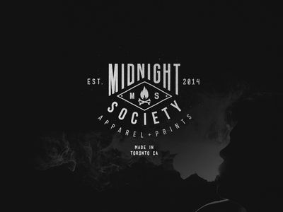 Midnight Society Midnight In Everwood, London After Midnight Logo, Album Covers Midnight, The Midnight Album Cover, Midnight Society, Midnight In Everwood Book, Cool Logo, Global Community, Graphic Design