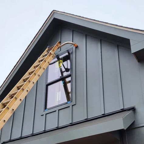 64 likes, 1 comments - cvillebuilders on February 21, 2023: "Siding installation is underway! The color is Iron Gray by James Hardie. Iron Gray's deep, bold shade provides a dramatic yet elegant lo..." Siding Installation, James Hardie, Installing Siding, Home Designs, Siding, For The Home, Shades, Grey, Color