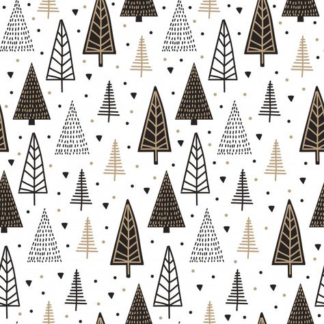 Christmas Texture, Xmas Pattern, Winter Patterns, Snow Texture, Christmas Tree Vintage, Snow Pattern, Scandinavian Pattern, Christmas Phone Wallpaper, Illustration Noel