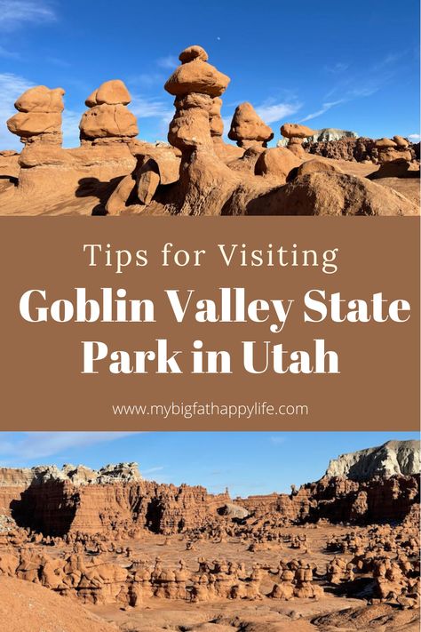 Tips for Visiting Goblin Valley State Park in Utah Goblin Valley State Park, Utah State Parks, Goblin Valley, Utah Camping, Utah Travel, Take The Stairs, Utah Usa, Usa Travel Destinations, Arches National Park