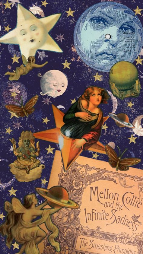 “The world is a vampire” #smashingpumpkins #90s #music #whimsy #whimsical #alternative #whimsigoth #rock Mellon Collie And The Infinite, Cute Background Pictures, Ethereal Aesthetic, Witchy Wallpaper, Smashing Pumpkins, 90s Music, Twitter Layouts, Season Of The Witch, Witch Art