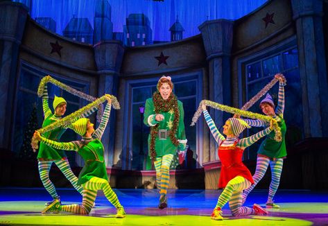 Elf Jr The Musical, Elf Cast, Connor Gallagher, Elf Dance, Elf Costumes, Elf The Musical, Musical Costumes, Dream Roles, Elf Costume